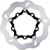 Front Floating Oversized Wave Brake Disc - Galfer Compatible With Yamaha Y 15 Zr 150 (2017)