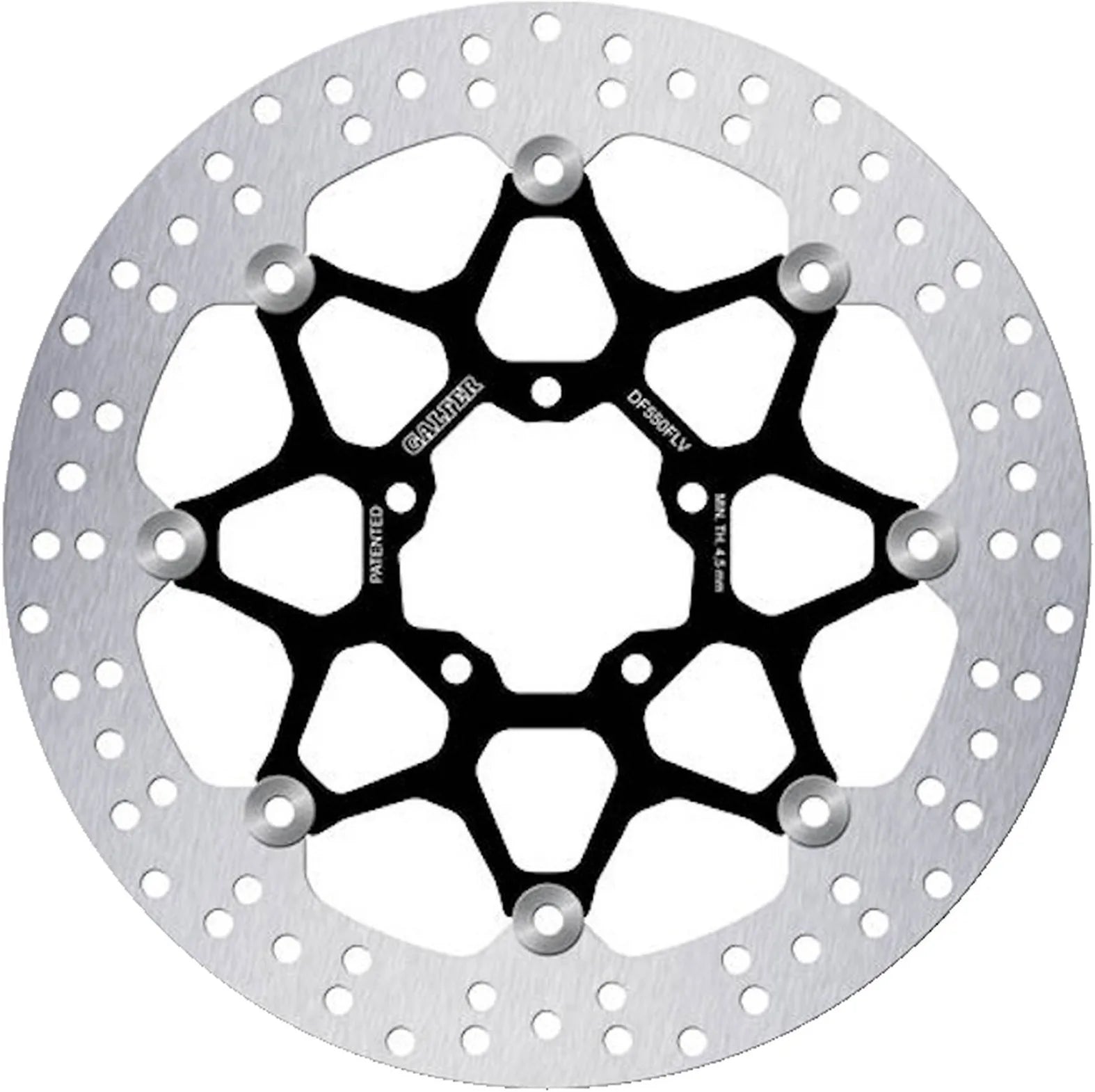 Front Floating Round Brake Disc - Galfer Compatible With Royal Enfield Interceptor Int 650 (2018)
