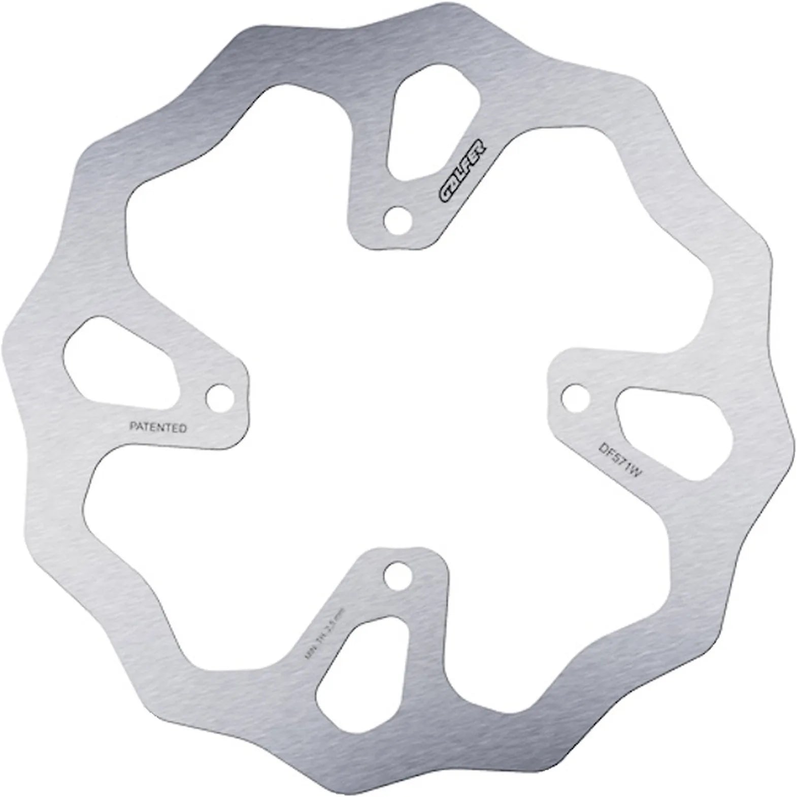 Rear Fixed Wave Brake Disc - Galfer Compatible With Gasgas Mc 65 (2025)