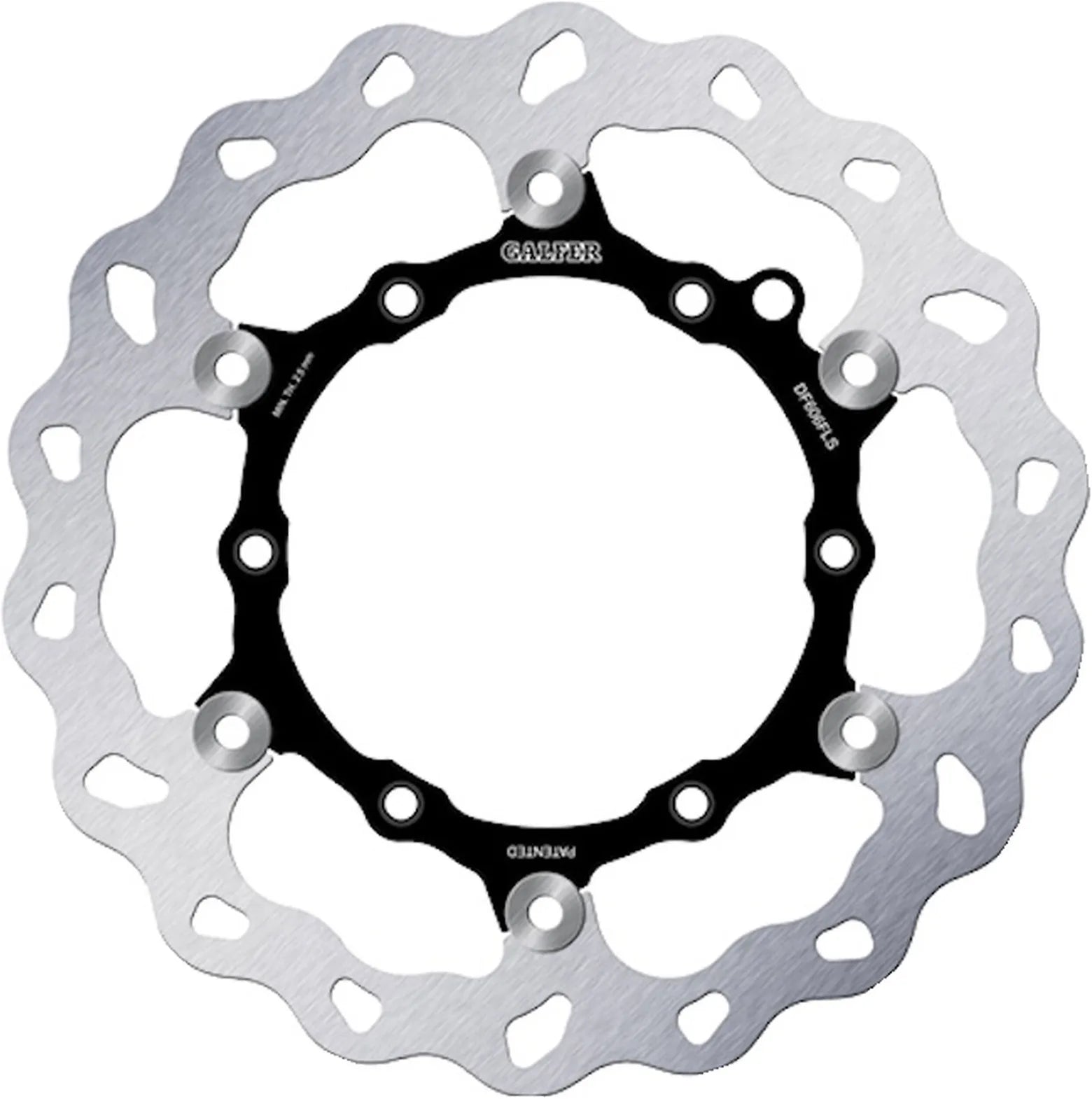 Front Floating Oversized Wave Brake Disc - Galfer Compatible With Husaberg 350 Fe (2013)