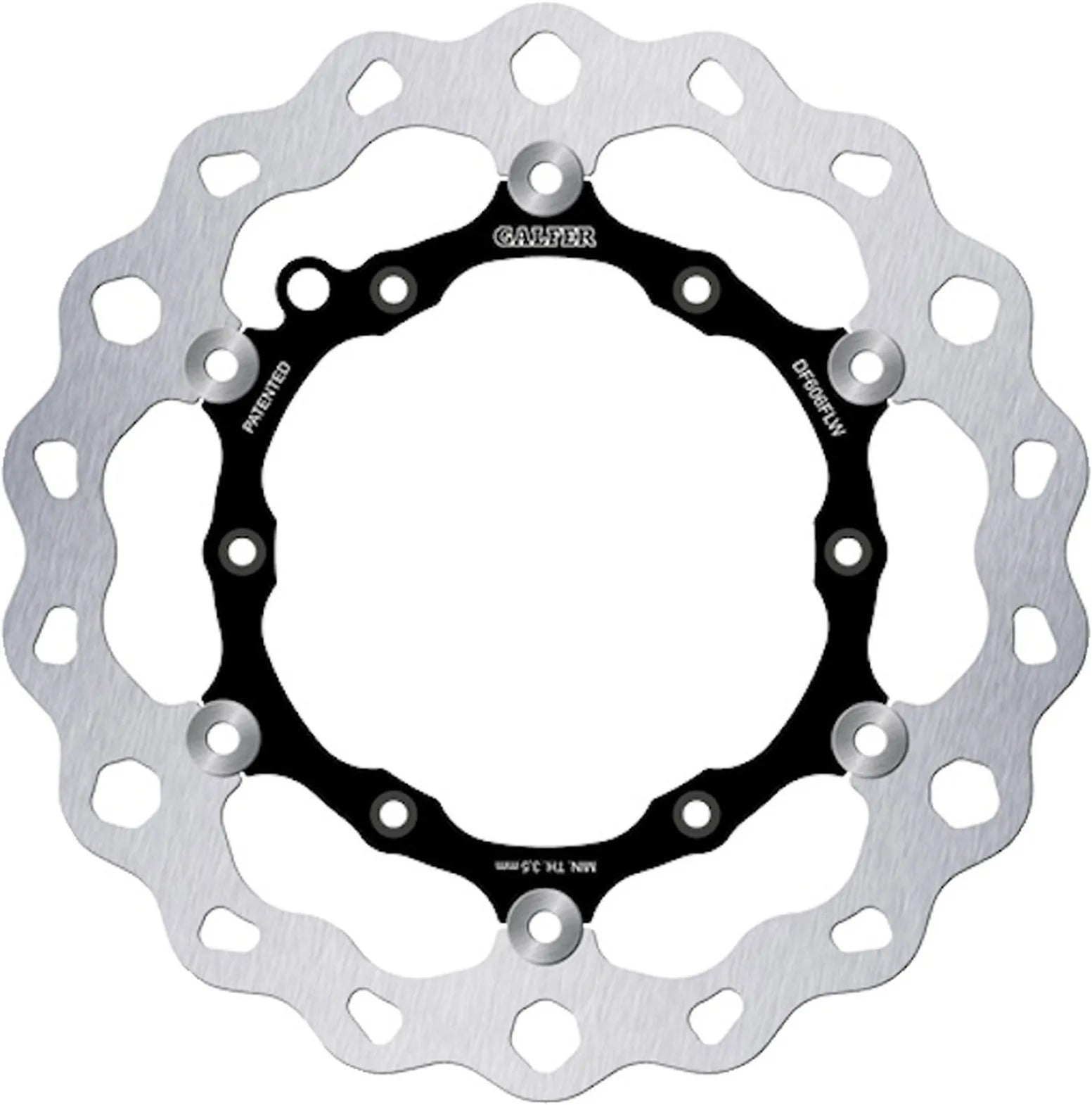 Front Floating Wave Brake Disc - Galfer Compatible With Husaberg 350 Fe (2013)