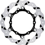 Front Floating Oversized Grooved Wave Brake Disc - Galfer Compatible With Husaberg 125 Te (2011)