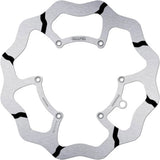 Front Fixed Oversized Grooved Wave Brake Disc - Galfer Compatible With Husqvarna 125 Te (2021)