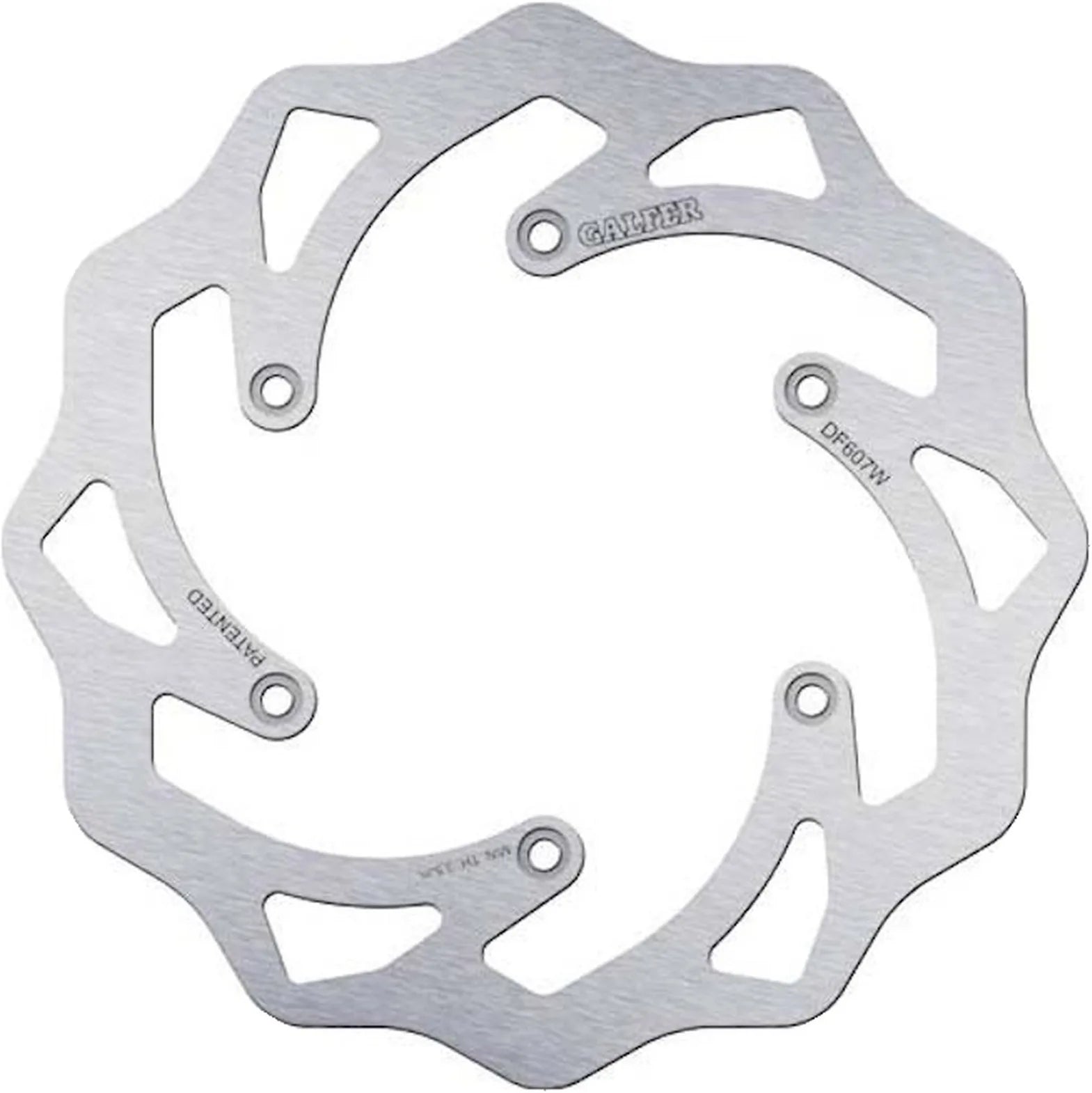 Rear Fixed Wave Brake Disc - Galfer Compatible With Ktm 125 Exc - Egs - Sx (1995-2003)