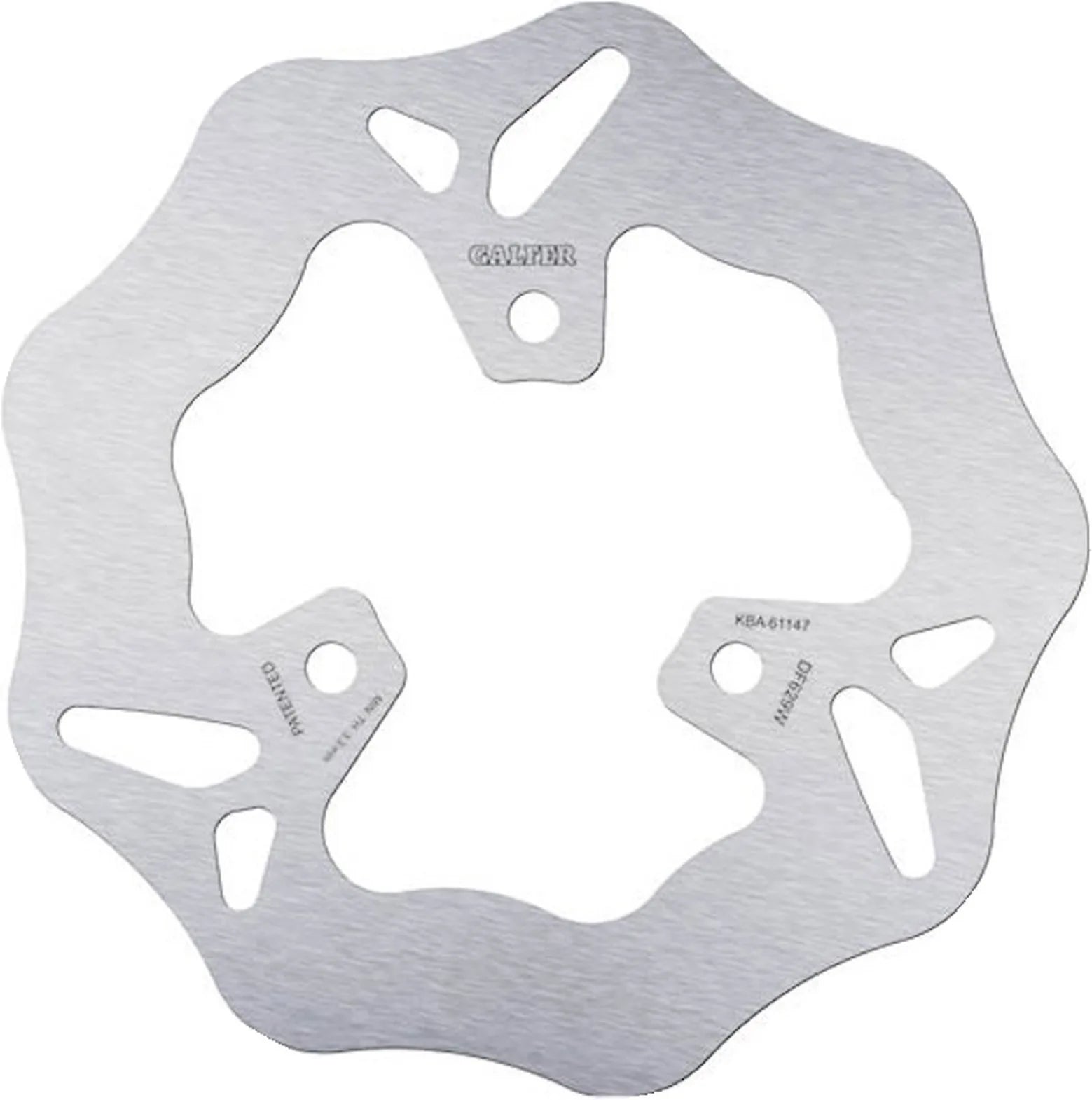 Front Fixed Wave Brake Disc - Galfer Compatible With Aprilia Mojito 50 (2002)