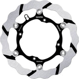 Front Floating Oversized Grooved Wave Brake Disc - Galfer Compatible With Husqvarna 125 Cr (2004)