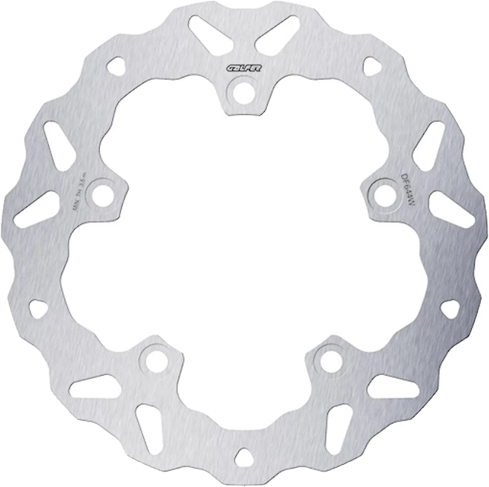 Front Fixed Wave Brake Disc - Galfer Compatible With Fantic Motor 50 K-Roo (1992)
