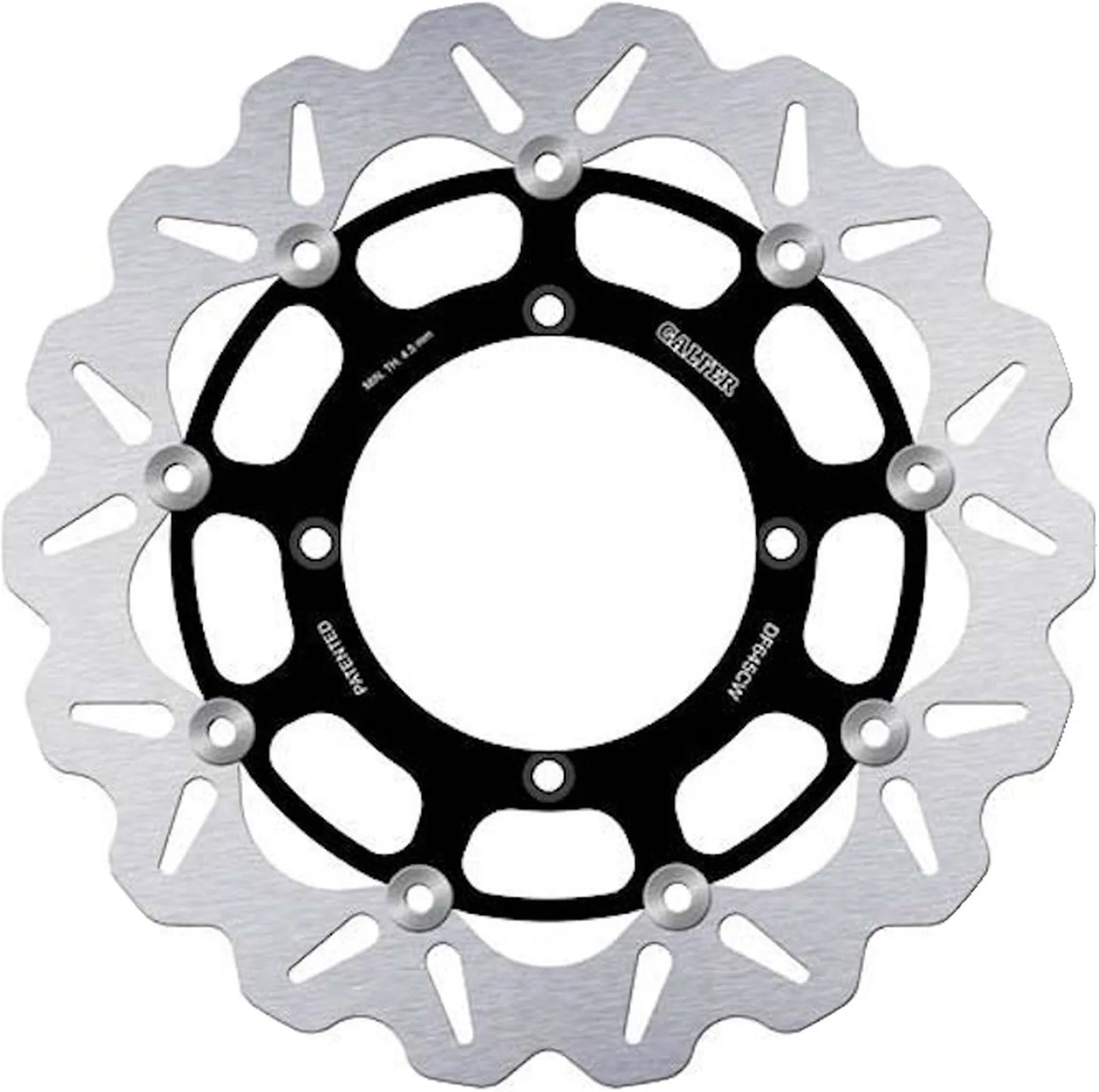Front Floating Wave Brake Disc - Galfer Compatible With Beta Mx 50 Enduro (1992)