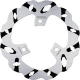 Rear Fixed Grooved Wave Brake Disc - Galfer Compatible With Aprilia Arrecife 125 Sprint (2006)