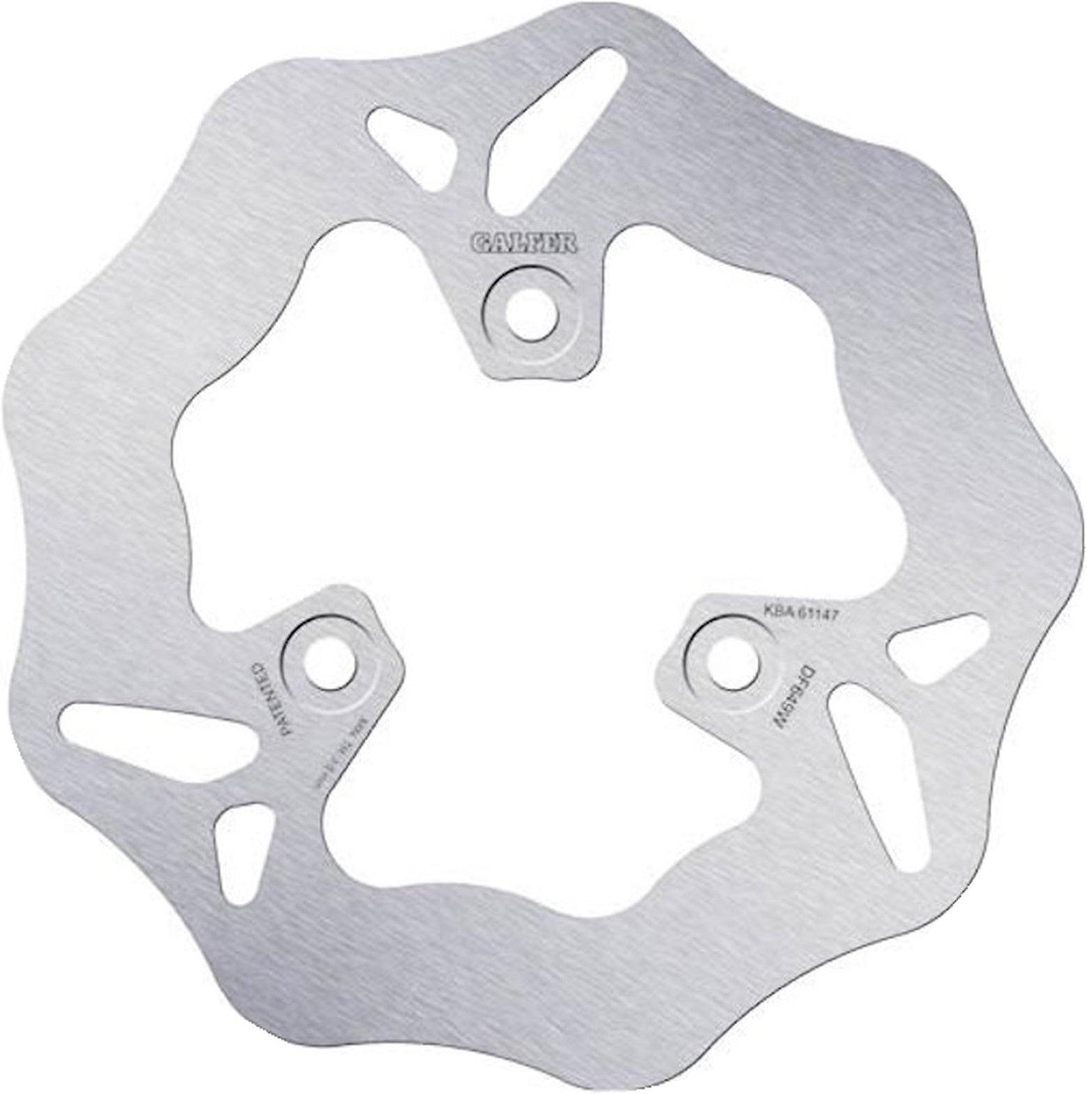 Front Fixed Wave Brake Disc - Galfer Compatible With Generic Xor 50 (2005)