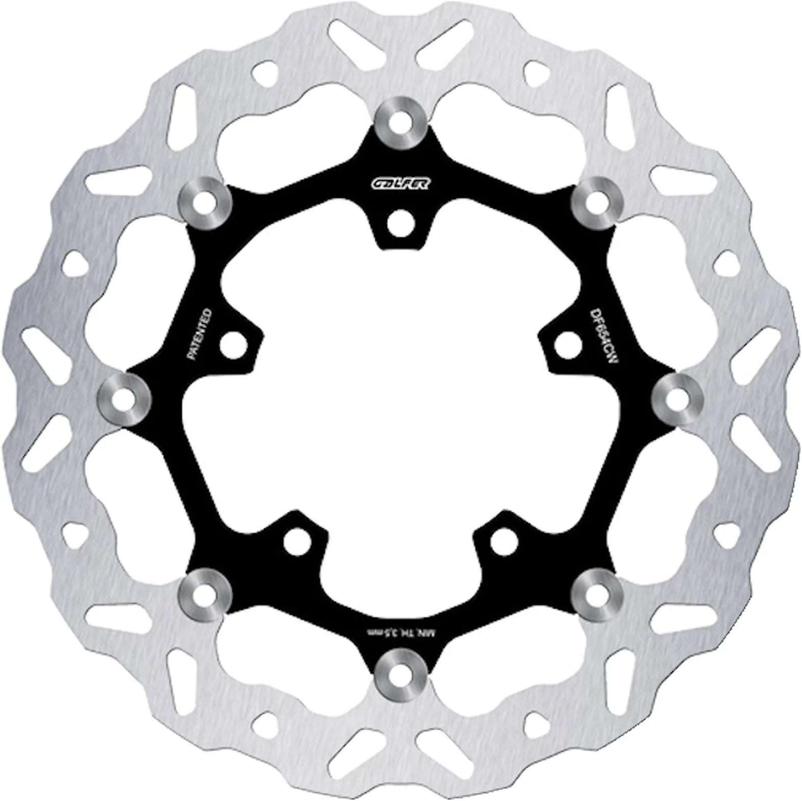 Front Floating Wave Brake Disc - Galfer Compatible With Cfmoto Mt 450 (2024)