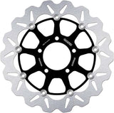 Front Floating Wave Brake Disc - Galfer Compatible With Triumph Sprint St 1050 (2006)