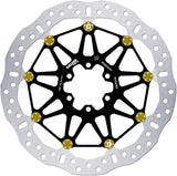 Front Floatech Racing Wave Brake Disc - Galfer Compatible With Ducati Gt 1000 (2005)