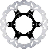 Front Floating Wave Brake Disc - Galfer Compatible With Husqvarna Tr 650 Terra (2012)