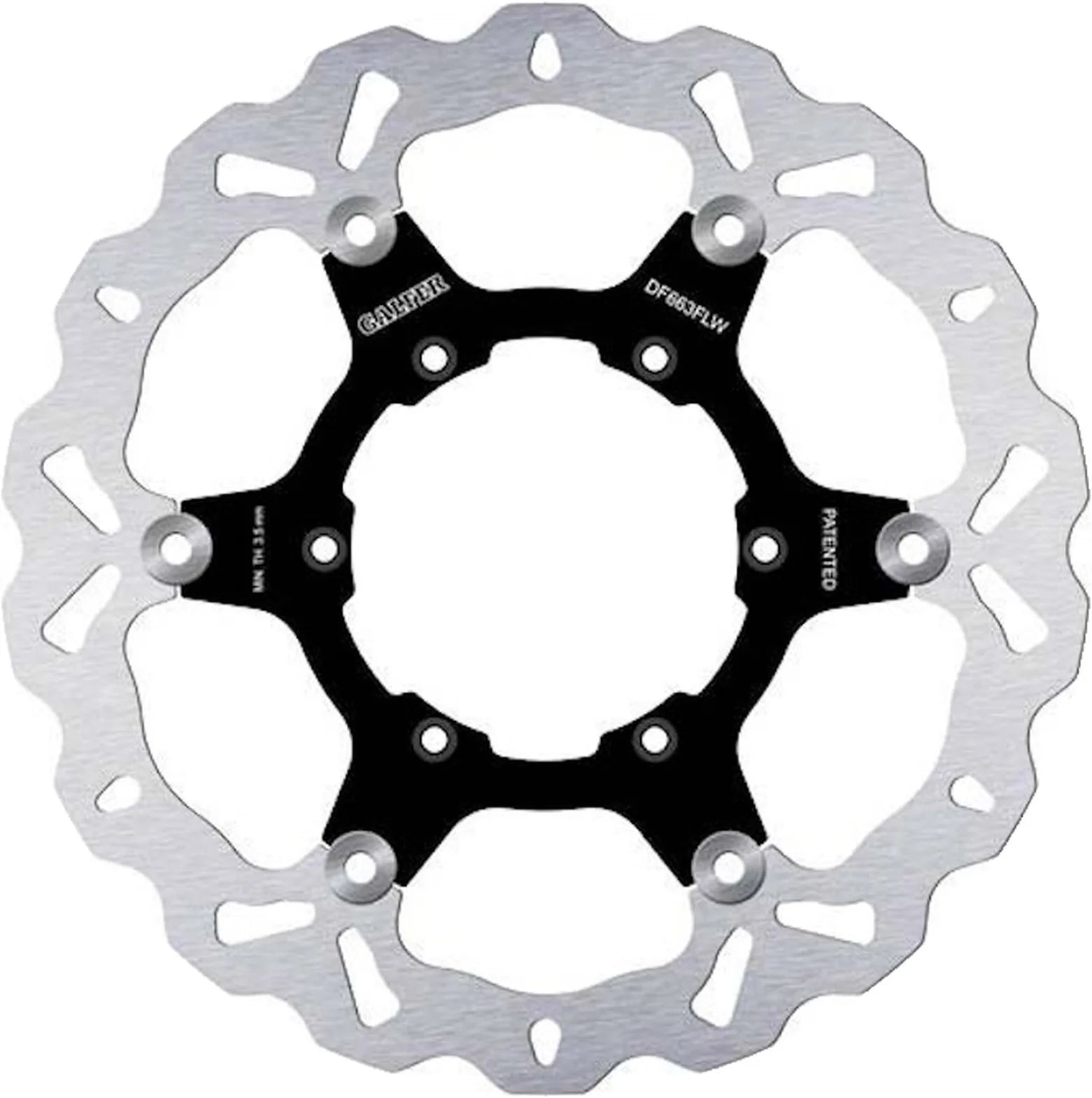 Front Floating Wave Brake Disc - Galfer Compatible With Aprilia Pegaso 600 (1991)