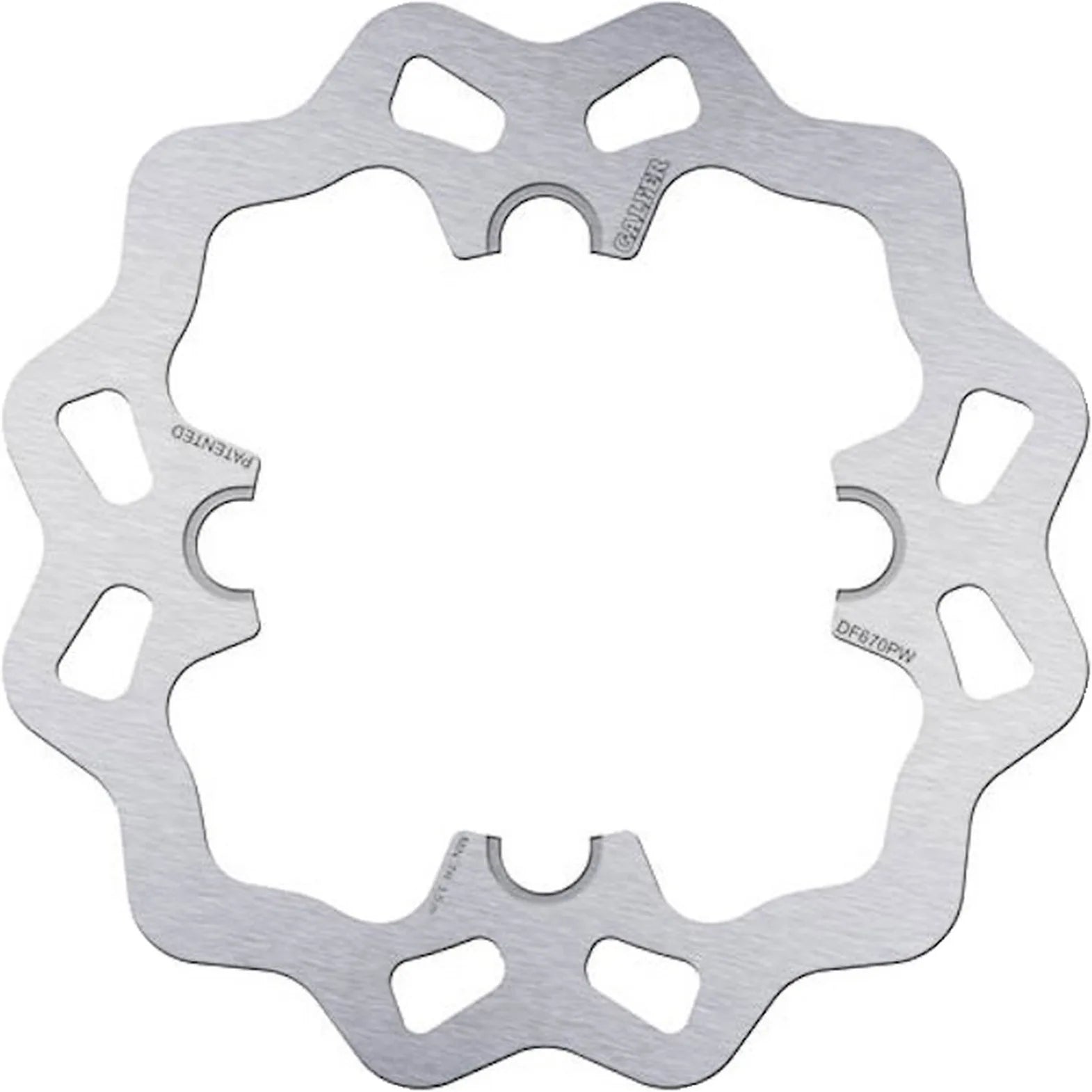 Rear Wave Brake Disc - Galfer Compatible With Sherco 4.5 If 450 (2009)