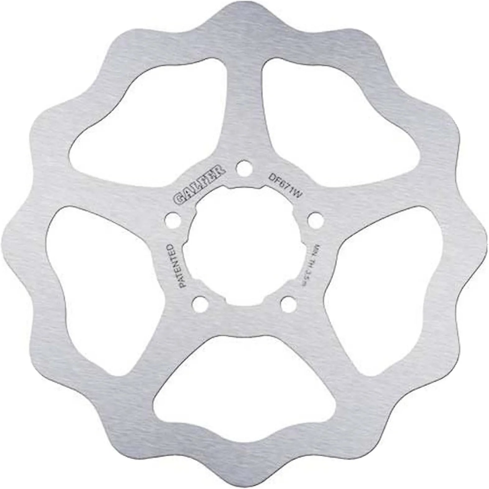 Front Fixed Wave Brake Disc - Galfer Compatible With Aprilia Scarabeo 300 S (2009)