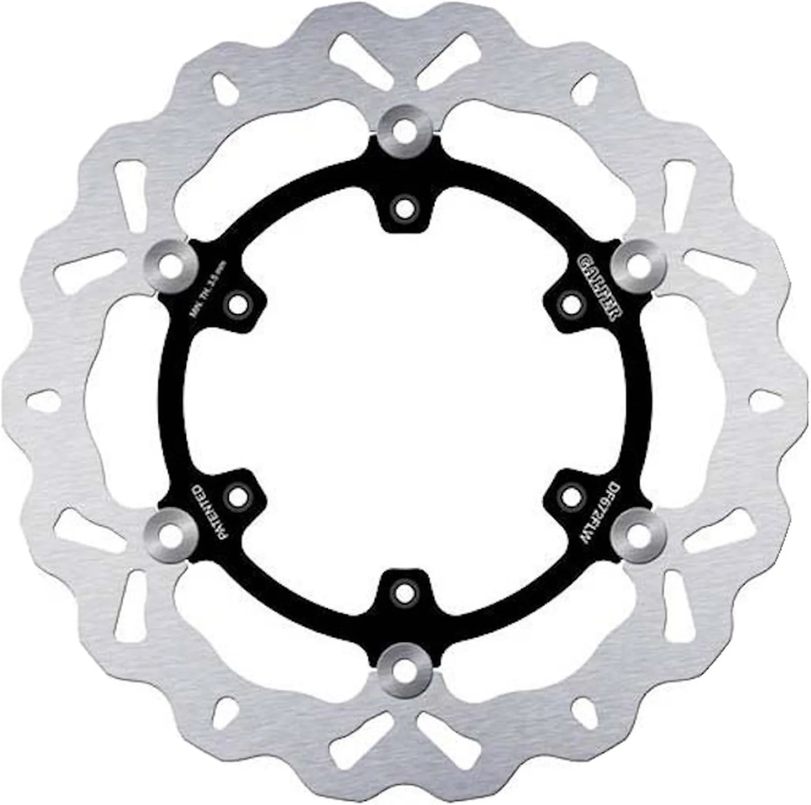 Front Floating Wave Brake Disc - Galfer Compatible With Gasgas Rx 450 F Replica (2022)