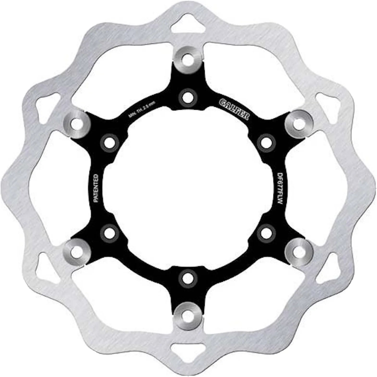 Front Floating Wave Brake Disc - Galfer Compatible With Rieju Mr 300 Pro (2020)