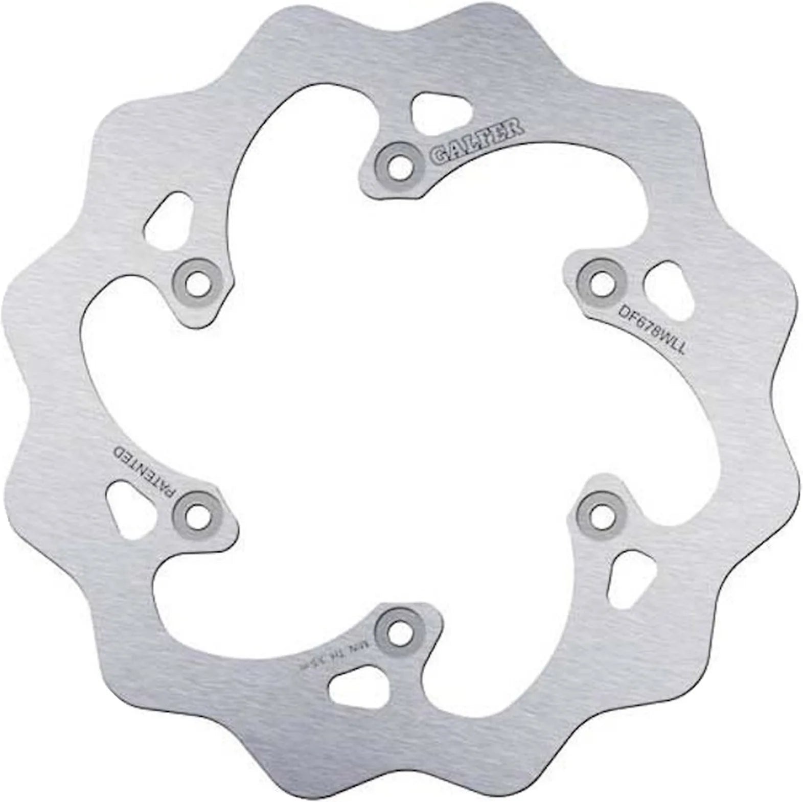 Rear Fixed Wave Brake Disc - Galfer Compatible With Gasgas Ec 200 (1999)