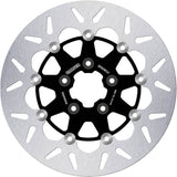 Front Floating Round Brake Disc - Galfer Compatible With Harley-Davidson Fxst 1340 Softail Custom (1984-1986)