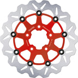 Front Floating Wave Brake Disc - Galfer Compatible With Harley-Davidson Flstfb Fat Boy Special 1450 (2012-2013)