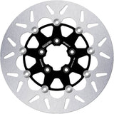 Front Floating Round Brake Disc - Galfer Compatible With Harley-Davidson Fltr Road Glide 1450 (2002-2004)
