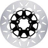 Front Floating Round Brake Disc - Galfer Compatible With Harley-Davidson Fxdx Dyna Super Glide Sport 1450 (2003-2005)