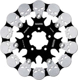 Front Floating Skull Brake Disc - Galfer Compatible With Harley-Davidson Xl 1200 N Nightster (2009-2012)