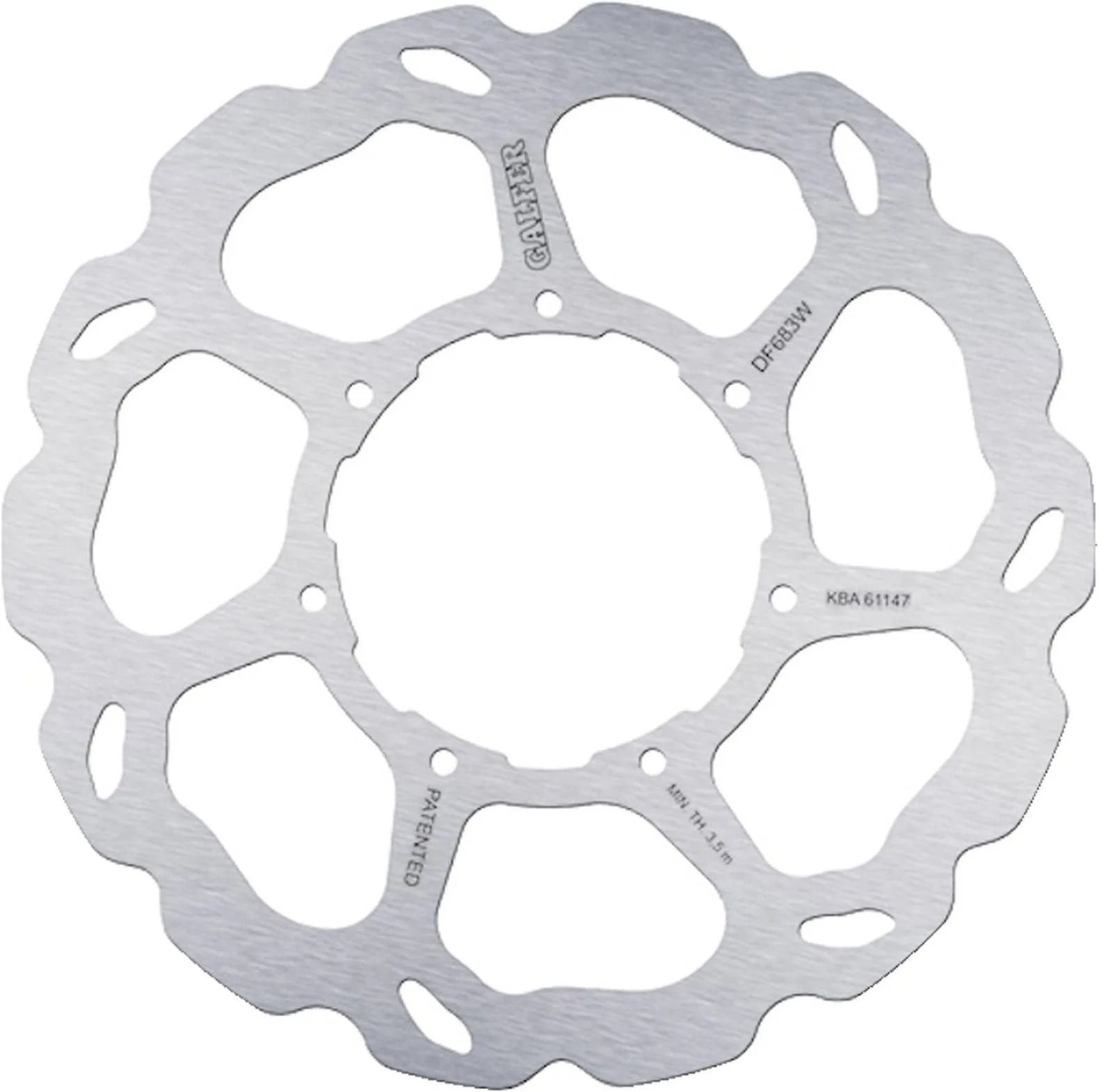 Front Fixed Wave Brake Disc - Galfer Compatible With Rieju Rs-2 50 Nkd (2004-2005)