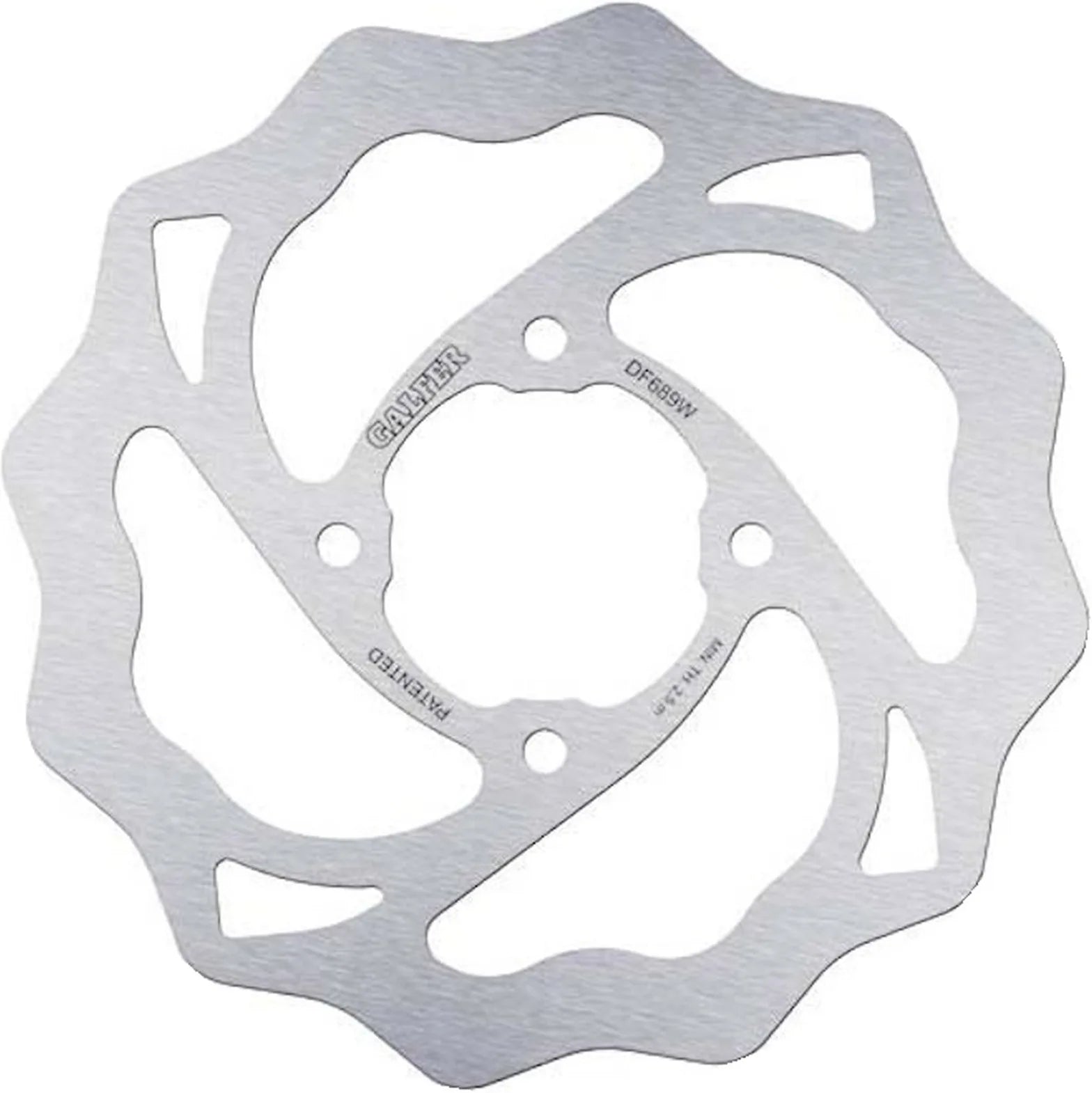 Rear Fixed Wave Brake Disc - Galfer Compatible With Gasgas Mc 65 (2021-2022)