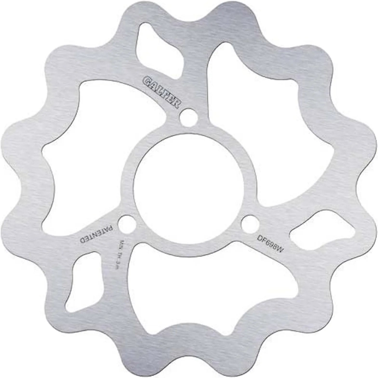 Rear Fixed Wave Brake Disc - Galfer Compatible With Bultaco Astro 50