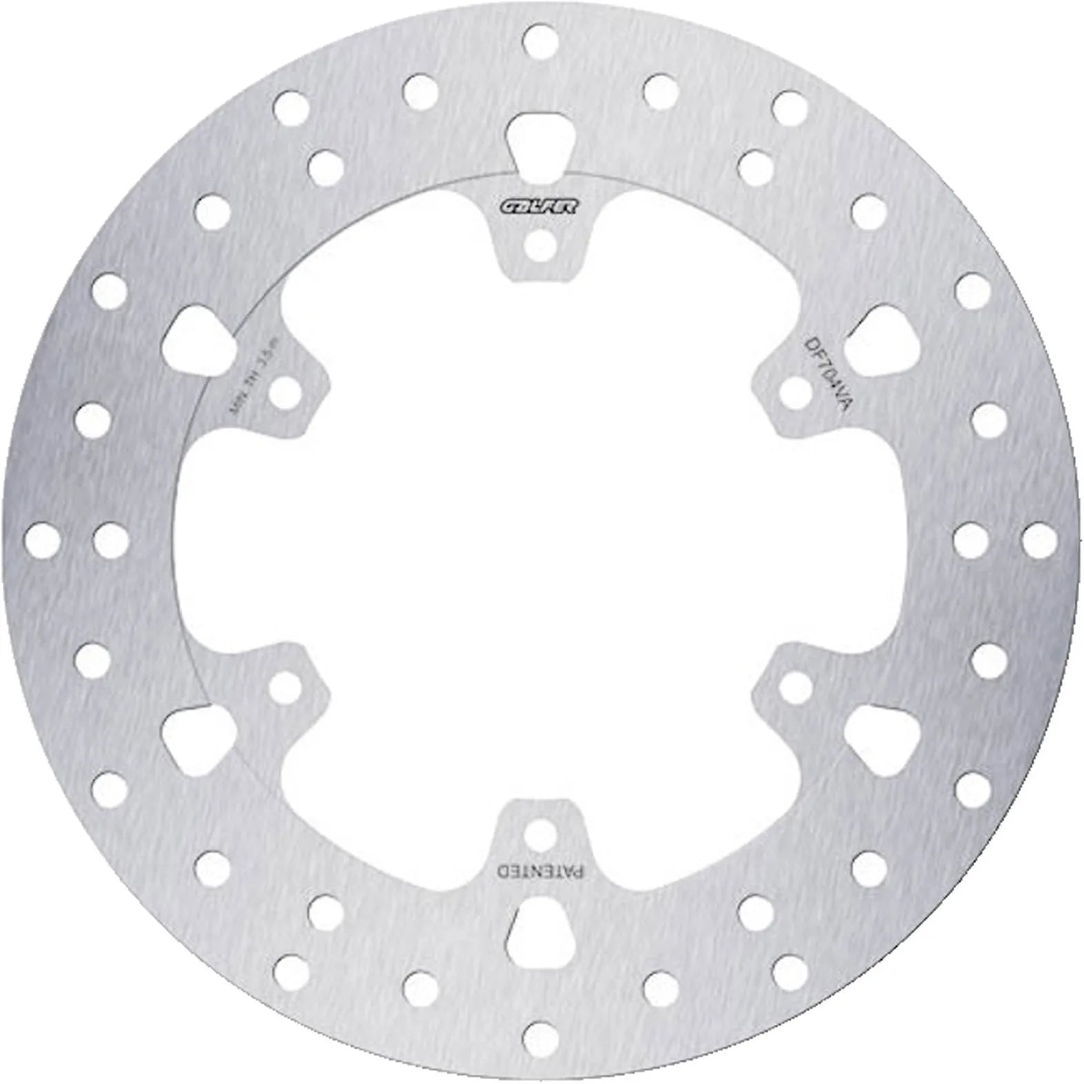 Front Fixed Round Brake Disc - Galfer Compatible With Piaggio Zip 50 Cat