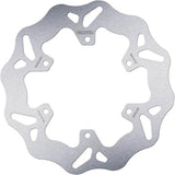 Rear Fixed Wave Brake Disc - Galfer Compatible With Piaggio Super Hexagon Gtx 125 H (2001)