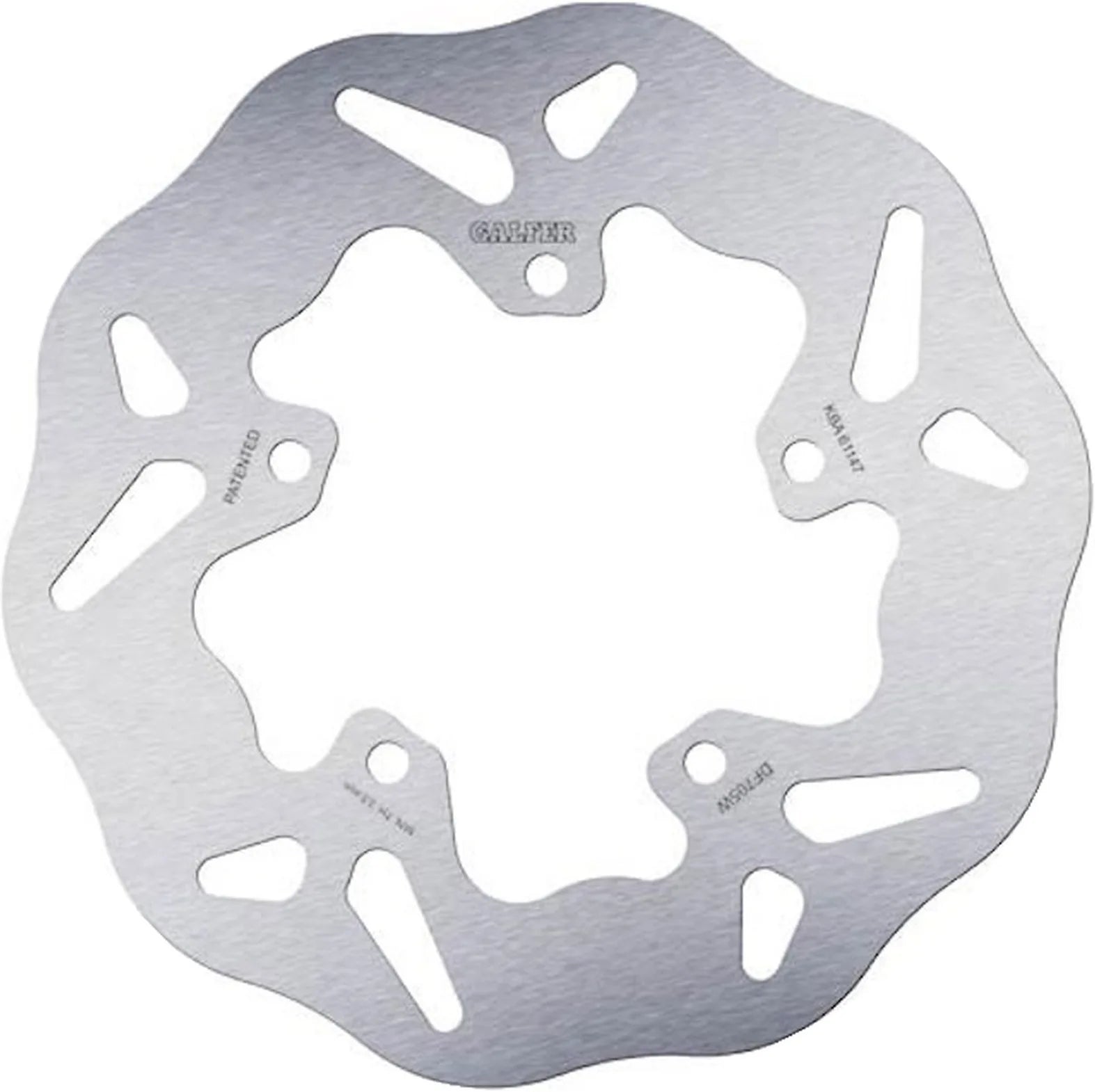 Rear Fixed Wave Brake Disc - Galfer Compatible With Gilera Nrg Mc3 50 (2001)