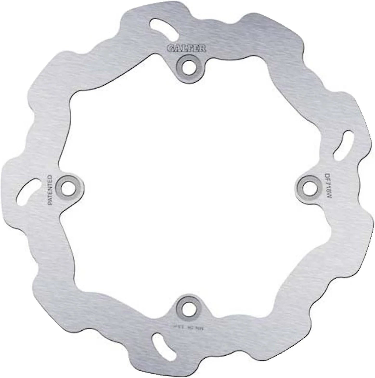 Rear Fixed Wave Brake Disc - Galfer Compatible With Cannondale X 440 (2001)