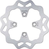 Front Right Fixed Wave Brake Disc - Galfer Compatible With Bombardier Traxter Max 650 (2004)