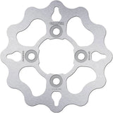 Front Right Fixed Wave Brake Disc - Galfer Compatible With Kawasaki Kfx 700 Team Green (2005)