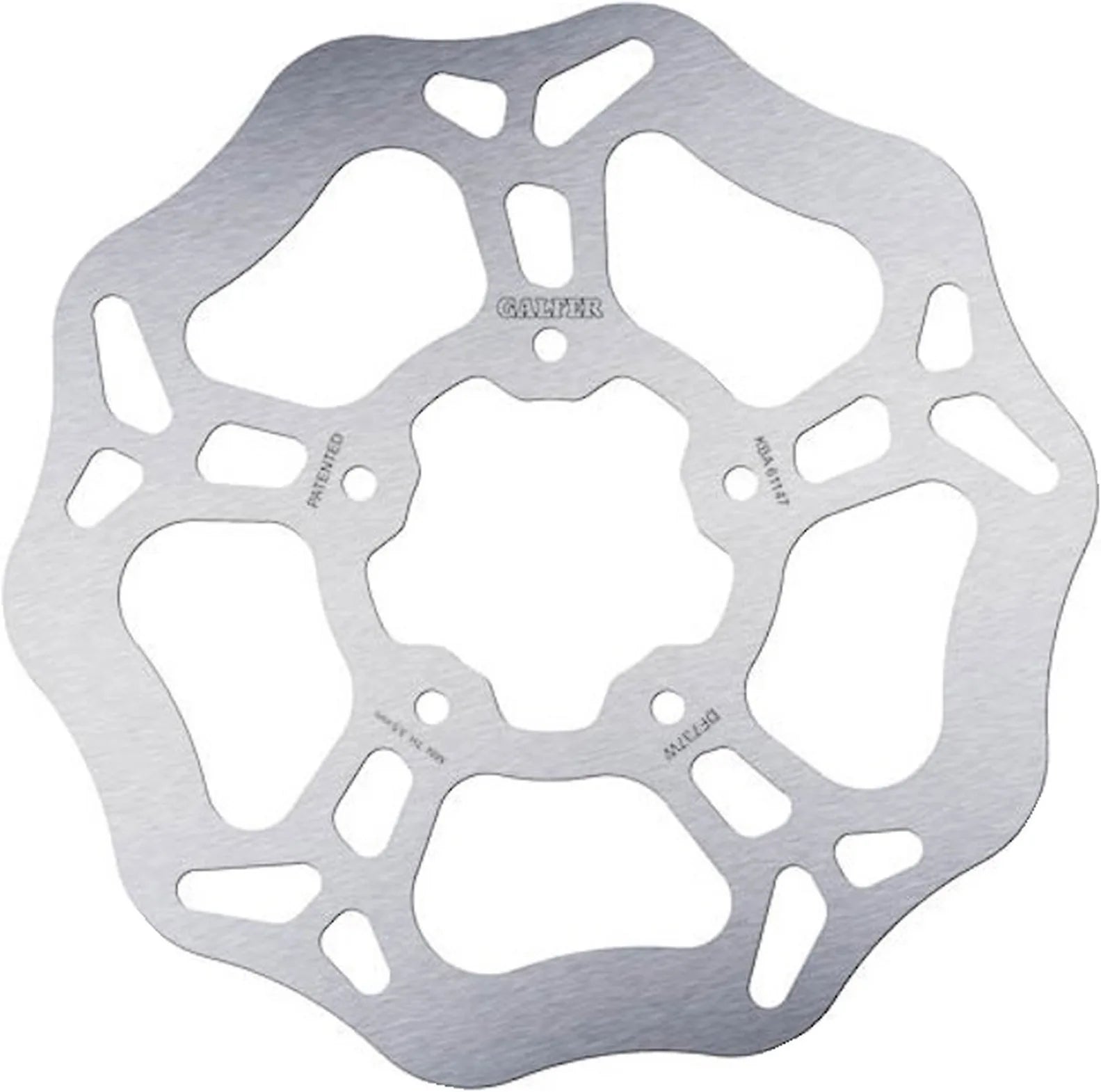 Front Fixed Wave Brake Disc - Galfer Compatible With Benelli Adiva 150