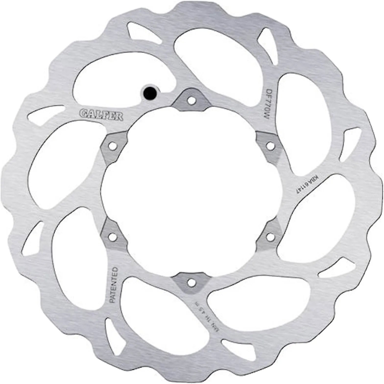 Front Fixed Wave Brake Disc - Galfer Compatible With Gasgas Es 700 (2022)