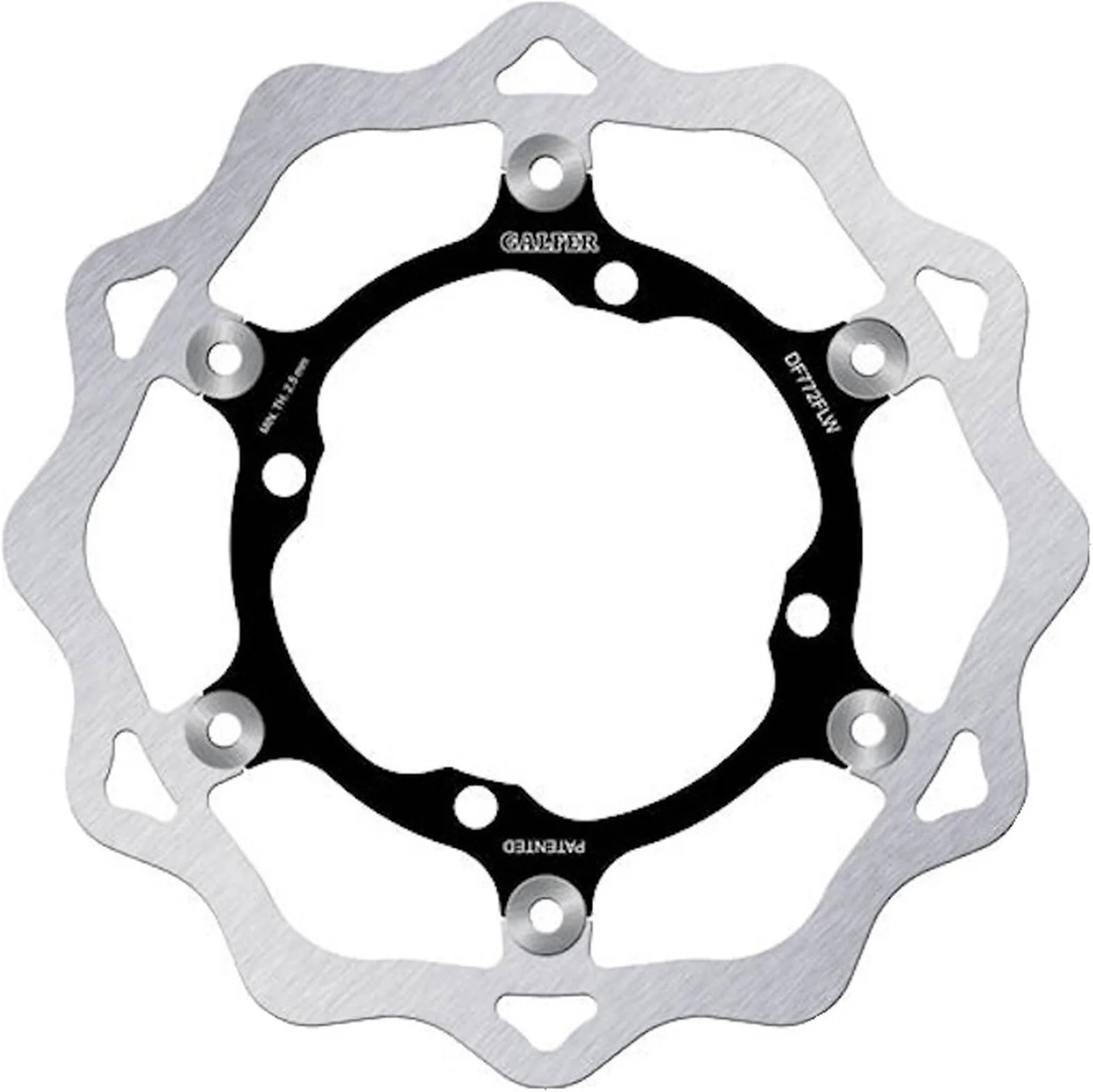 Front Floating Wave Brake Disc - Galfer Compatible With Sherco 5.1 4T 510 (2006-2008)
