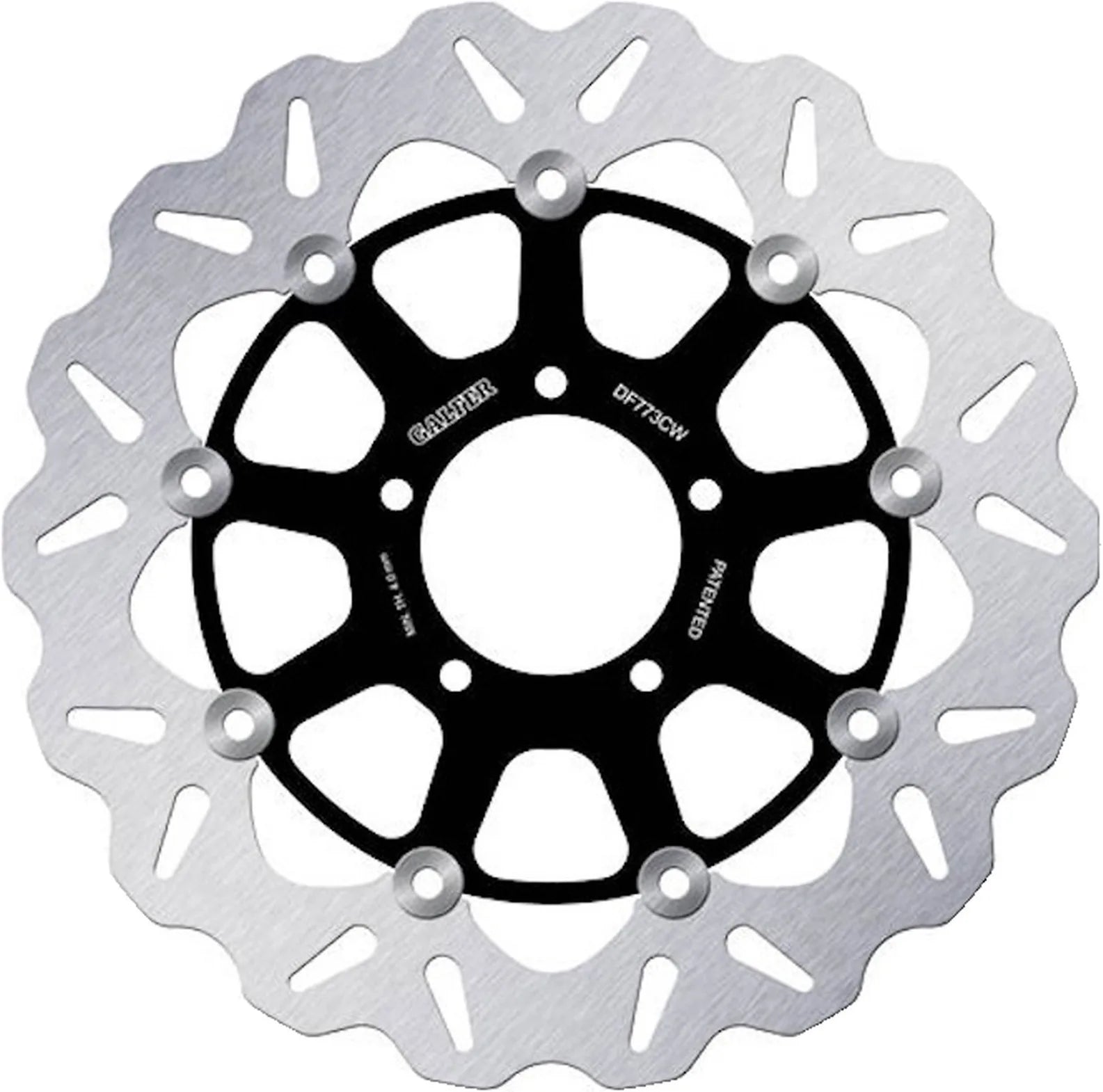 Front Floating Wave Brake Disc - Galfer Compatible With Ducati Hypermotard Evo 1100 (2010)