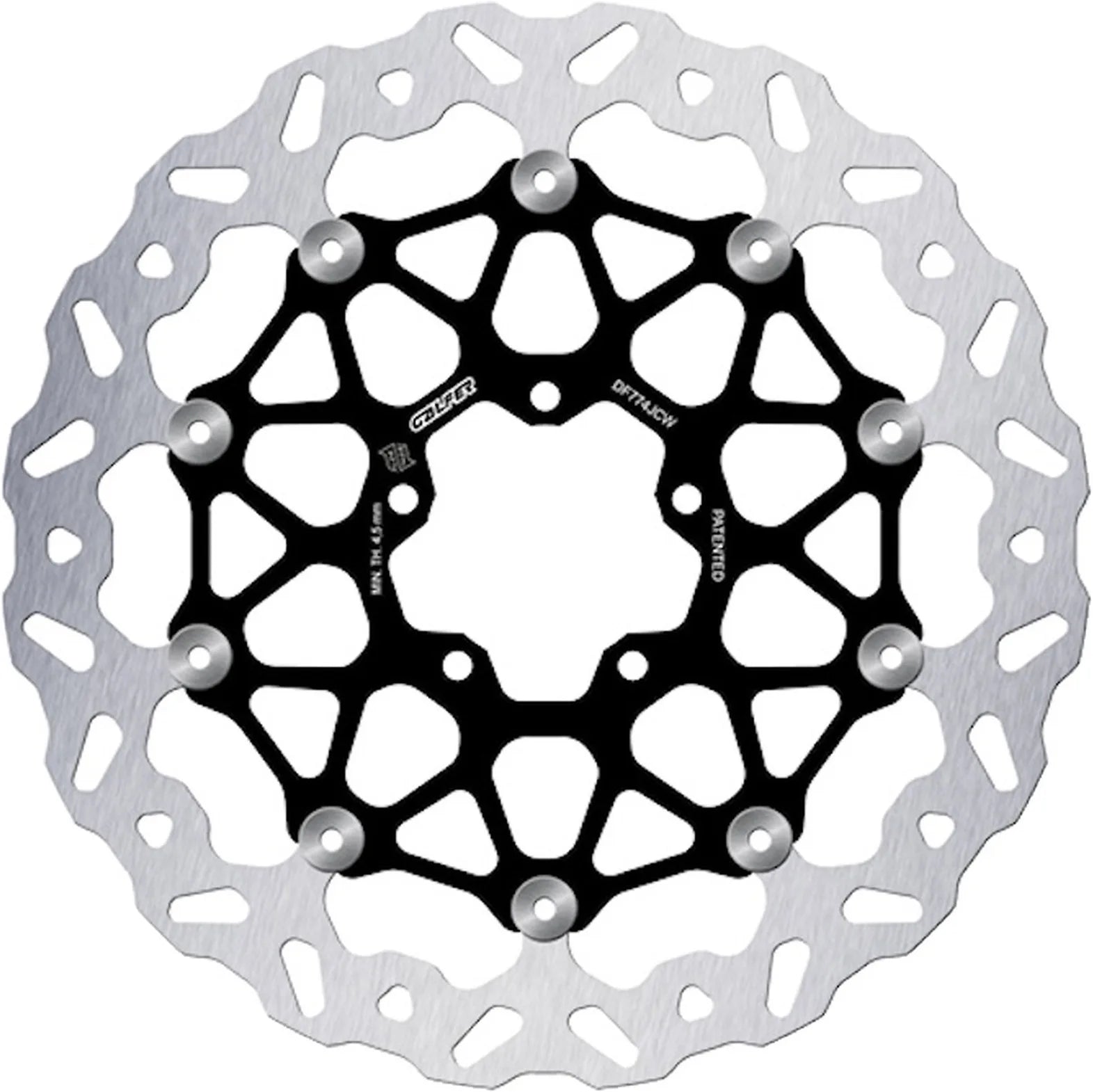 Front Floatech Wave Brake Disc - Galfer Compatible With Ducati 1198 (2010)
