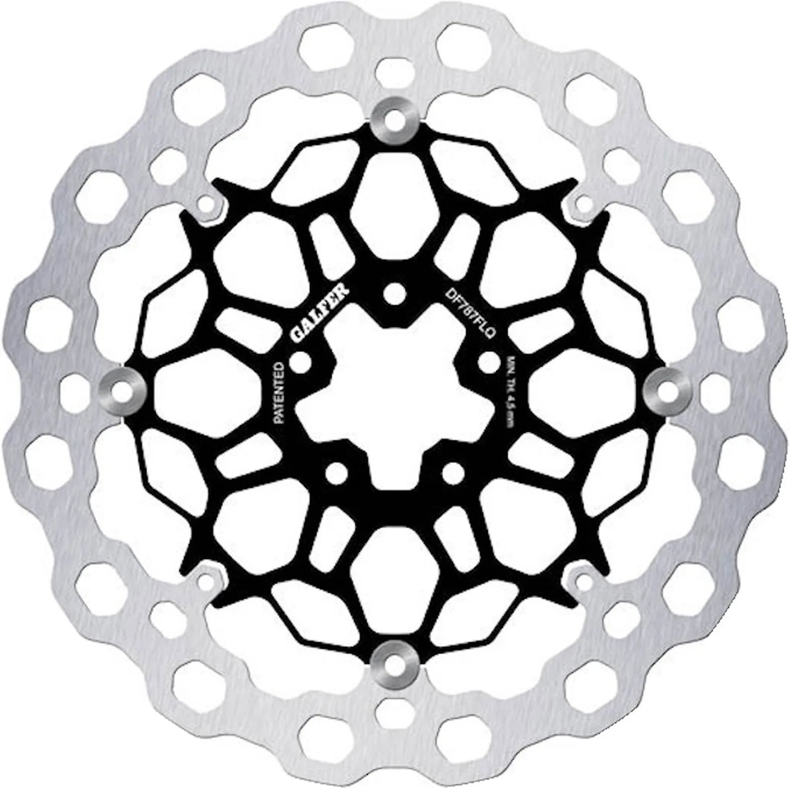 Front Floating Cubic Brake Disc - Galfer Compatible With Gasgas Supermoto 700 (2022)