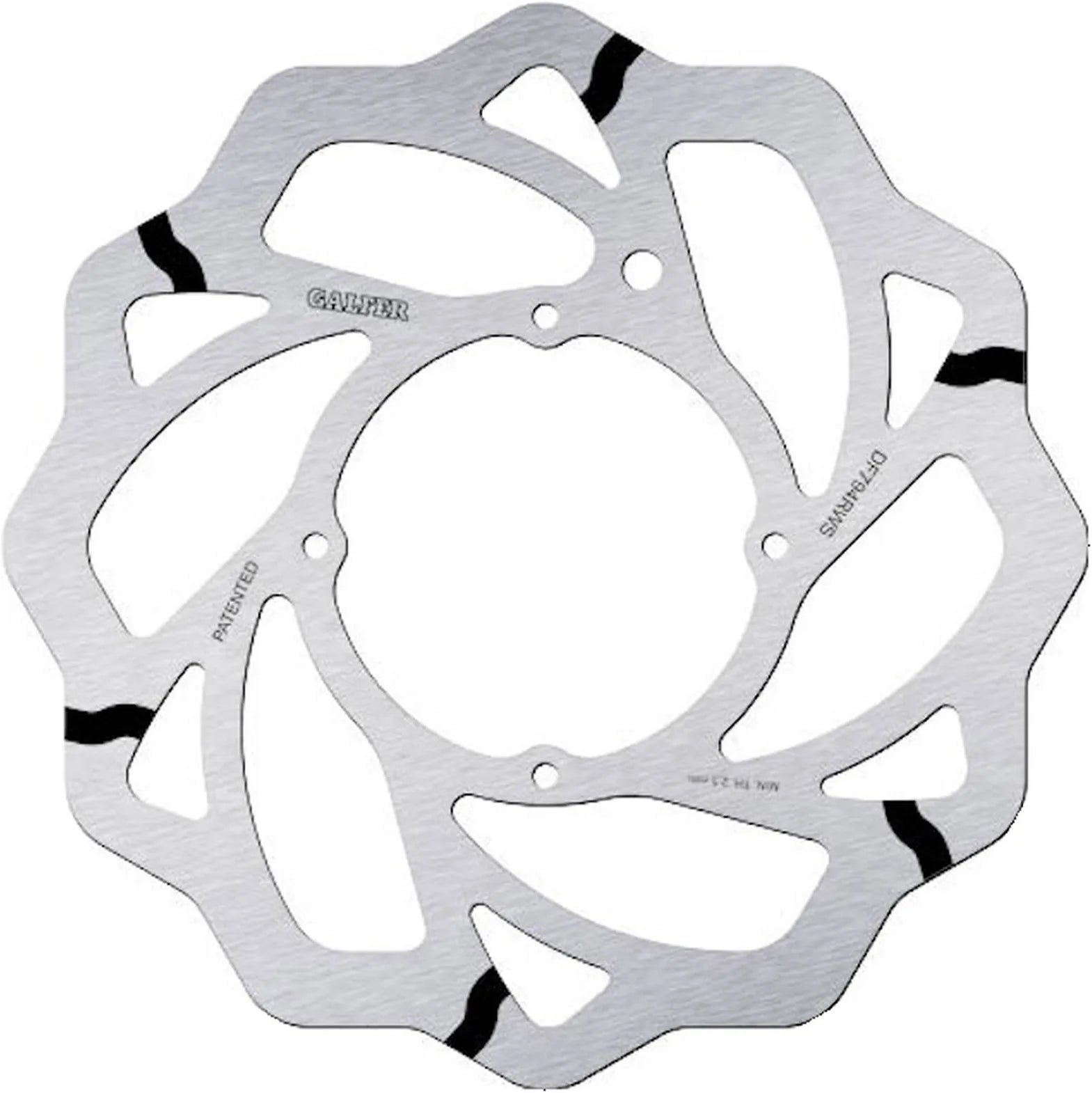 Front Fixed Oversized Grooved Wave Brake Disc - Galfer Compatible With Gasgas Mc 85 17-14 (2022-2023)