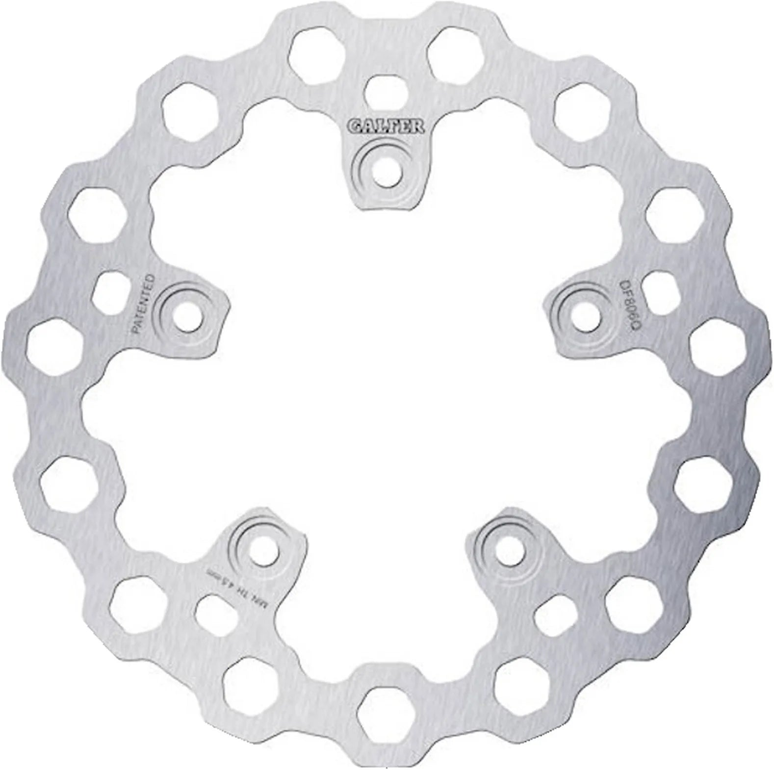 Rear Fixed Cubic Brake Disc - Galfer Compatible With Gasgas Sm 700 (2022)