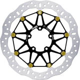 Front Floatech Racing Wave Brake Disc - Galfer Compatible With Ducati Hyperstrada 821 (2013)