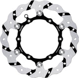 Front Floating Oversized Grooved Wave Brake Disc - Galfer Compatible With Beta 430 Rr 4T (2015)