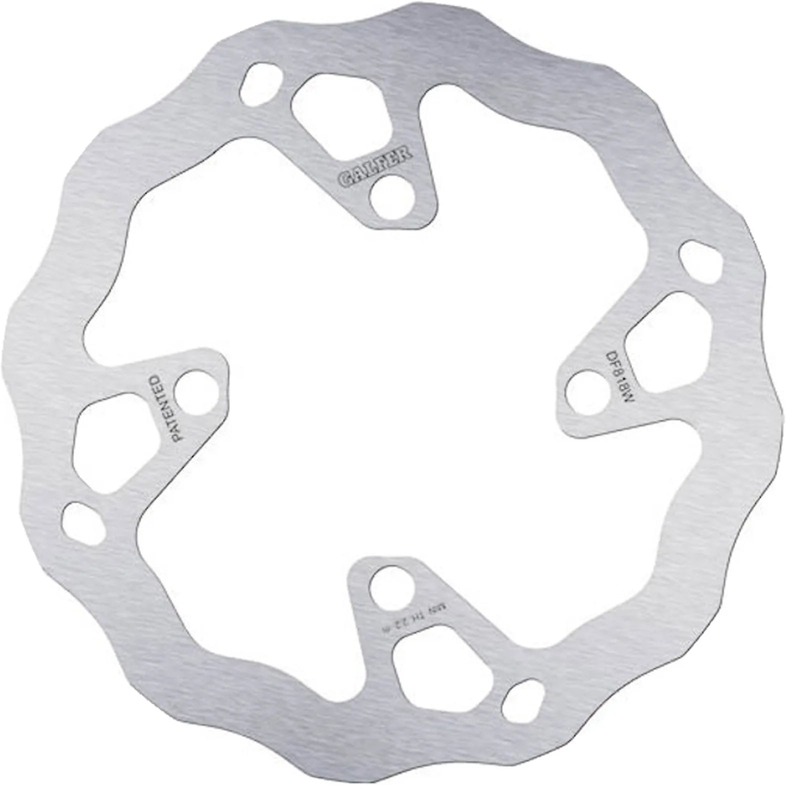 Front Fixed Wave Brake Disc - Galfer Compatible With Beta Evo 200 My12 (2012)