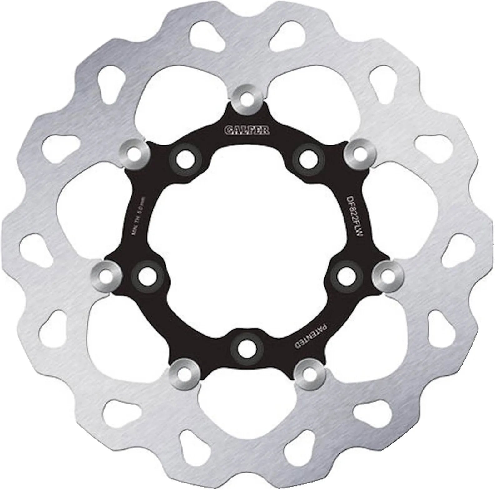 Rear Floating Wave Brake Disc - Galfer Compatible With Harley-Davidson Vrscx V-Rod 10Th 1250 (2012)